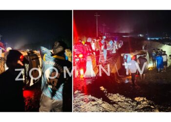 ಕಲ್ಲಡ್ಕ: ನಿಯಂತ್ರಣ ತಪ್ಪಿ ಕಾರು ಪಲ್ಟಿ..!!!