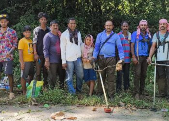 ಬಿಜೆಪಿ ವಿಟ್ಲ ಮುಡ್ನೂರು ಶಕ್ತಿಕೇಂದ್ರದಿಂದ ಶ್ರಮದಾನ..!!