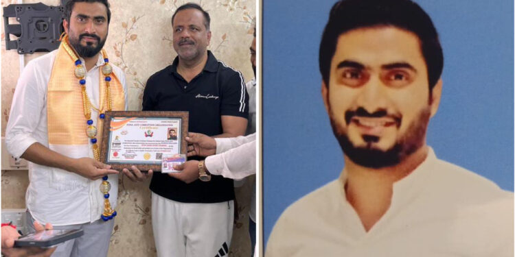 ಪಿ. ಡಿ ಎನ್ ಎ. ಭ್ರಷ್ಟಾಚಾರ ನಿಗ್ರಹದಳ ಸಂಸ್ಥೆ (ರಿ ) ದ.ಕ ಜಿಲ್ಲಾ ಅಧ್ಯಕ್ಷರಾಗಿ ಹಿಶಾಮ್ ಕಲ್ಲಂಗಳ