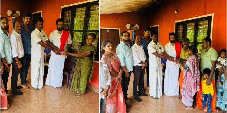 ಪುತ್ತಿಲ ಪರಿವಾರ ಸೇವಾ ಟ್ರಸ್ಟ್ ನಿಂದ ಧನಸಹಾಯ..!!!