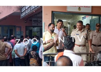 ನಾಪತ್ತೆಯಾಗಿದ್ದ ಸಂದೀಪ್ ಕೊಲೆ…? ಶವ ಹುಡುಕಿ ಕೊಡುವಂತೆ ಆಗ್ರಹ: ಠಾಣೆಯ ಮುಂದೆ ಪ್ರತಿಭಟನೆ..!!!