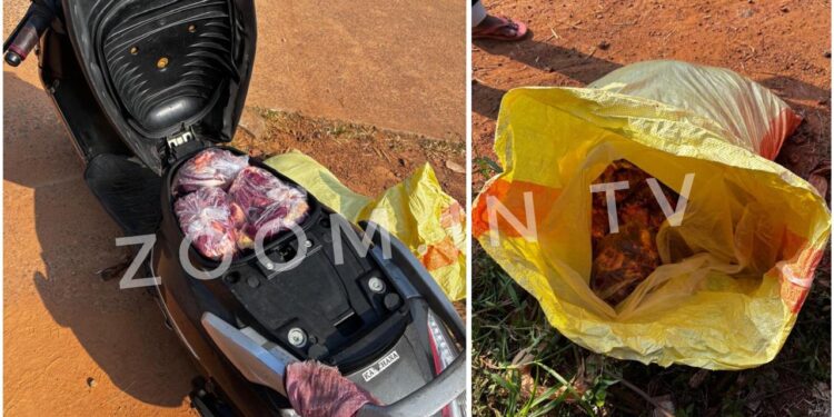 ಬಂಟ್ವಾಳ: ಅಪಘಾತದ ವೇಳೆ ಗೋಮಾಂಸ ಸಾಗಾಟ ಪತ್ತೆ; ಪ್ರಕರಣ ದಾಖಲು..!!!