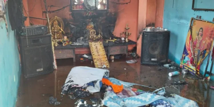 ಸಿಲಿಂಡರ್ ಸ್ಪೋಟಗೊಂಡು 9 ಜನ ಅಯ್ಯಪ್ಪ ಮಾಲಾಧಾರಿಗಳಿಗೆ ಗಂಭೀರ ಗಾಯ