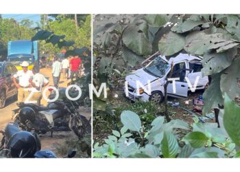 ಪುತ್ತೂರು: ಬೈಪಾಸ್ ನಿಯಂತ್ರಣ ತಪ್ಪಿ ಗುಂಡಿಗೆ ಬಿದ್ದ ಕಾರು: ಮೂವರು ಸ್ಥಳದಲ್ಲೇ ಮೃತ್ಯು..!!!