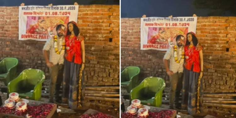 ಹೆಂಡ್ತಿಯಿಂದ ಮುಕ್ತಿ ಸಿಕ್ಕ ಖುಷಿಗೆ ಗೊಂಬೆಯ ಜೊತೆ ಭರ್ಜರಿ ಡಿವೋರ್ಸ್‌ ಪಾರ್ಟಿ ಮಾಡಿದ ಪತಿರಾಯ; ವಿಡಿಯೋ ವೈರಲ್‌