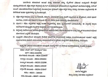 ಭಾರಿ ಮಳೆ: ಡಿ.3ರಂದು ದ.ಕ. ಜಿಲ್ಲೆಯ ಶಾಲೆ, ಪಿಯು ಕಾಲೇಜುಗಳಿಗೆ ರಜೆ
