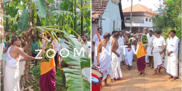 ಪೆರುವಾಜೆ ಶ್ರೀ ಜಲದುರ್ಗಾದೇವಿ ದೇವಾಲಯದ ವಾರ್ಷಿಕ ಜಾತ್ರೆಗೆ ಗೊನೆ ಮುಹೂರ್ತ : ಬ್ರಹ್ಮರಥ ಮುಹೂರ್ತ : ರಥ ಮಂದಿರದಿಂದ ರಥ ಬೀದಿಗೆ ಬಂದ ತೇರು..!!!