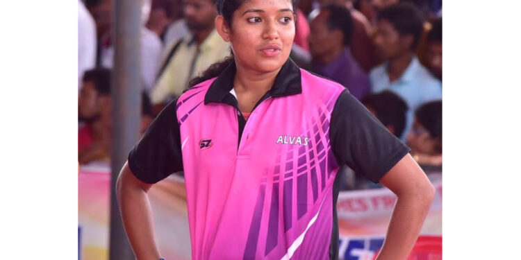 ಕಾಣಿಯೂರಿನ ಸೌಮ್ಯ ಪೂಜಾರಿರಾಷ್ಟ್ರಮಟ್ಟದ ನ್ಯಾಷನಲ್ ಗೇಮ್ಸ್ -2025 ಗೆ ಆಯ್ಕೆ