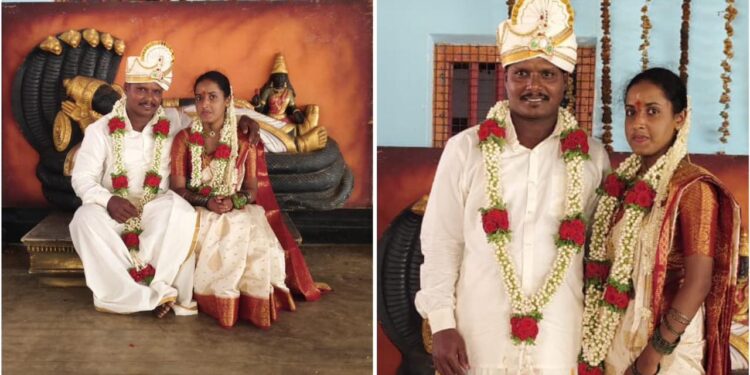 ಹಿಂದೂ ಸಂಪ್ರದಾಯದಂತೆ ಹಿಂದೂ ಯುವಕನನ್ನು ಮದುವೆಯಾದ ಮುಸ್ಲಿಂ ಯುವತಿ..!!!