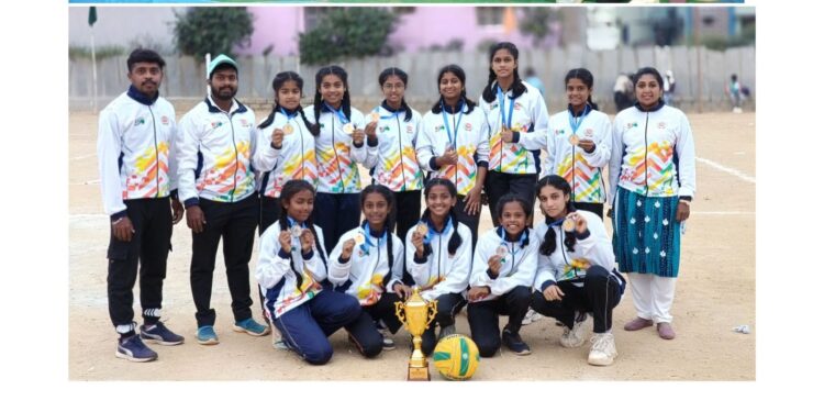 ರಾಜ್ಯ ಮಟ್ಟದ ತ್ರೋಬಾಲ್ : ದರ್ಬೆ ಬೆಥನಿ ಶಾಲೆ ದ್ವಿತೀಯ