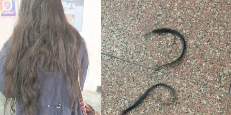 ಕಾಲೇಜ್ ಹುಡುಗಿಯ ಕೂದಲು ಕಟ್ ಮಾಡಿ ಓಡಿ ಹೋದ ಕಿಡಿಗೇಡಿ; ಪೊಲೀಸರಿಂದ ತನಿಖೆ..!!!