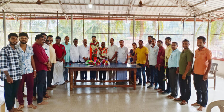 ಪಾಣಾಜೆ ಕೃಷಿಪತ್ತಿನ ಸಹಕಾರಿ ಸಂಘದ ನೂತನ ಅದ್ಯಕ್ಷ ರಾಗಿ ಪದ್ಮನಾಭ ಬೋರ್ಕರ್ ಕತ್ತಲಕಾನ ಹಾಗೂ ಉಪಾಧ್ಯಕ್ಷರಾಗಿ‌ ಉಮೇಶ್ ರೈ ಗಿಳಿಯಾಲು