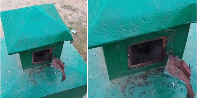 ಸೂರಿಕುಮೇರು ಮಸೀದಿಯ ಕಾಣಿಕೆ ಹುಂಡಿ ಒಡೆದು ಕಳ್ಳತನ..!!