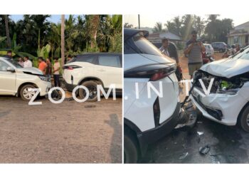 ಪುತ್ತೂರು: ಬೈಪಾಸ್ ರಸ್ತೆಯಲ್ಲಿ ಕಾರುಗಳ ನಡುವೆ ಅಪಘಾತ..!!!