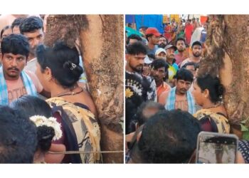 ಉಡುಪಿ: ಮಲ್ಪೆಯಲ್ಲಿ ಮೀನು ಕಳ್ಳತನ ಆರೋಪದ ಮೇಲೆ ಮಹಿಳೆಯನ್ನು ಮರಕ್ಕೆ ಕಟ್ಟಿಹಾಕಿ ಥಳಿತ…!!!