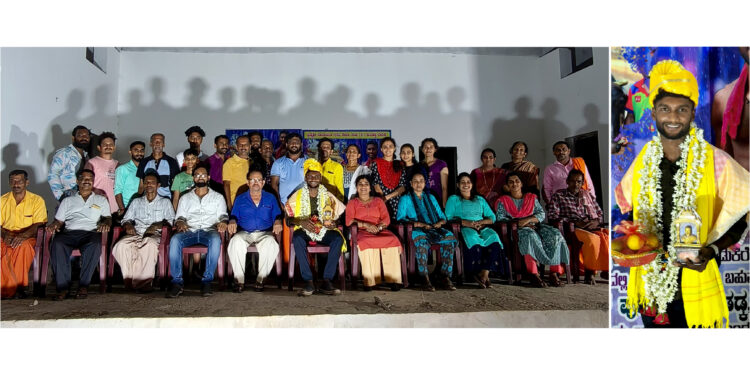 ಕಂಬಳ ಕ್ಷೇತ್ರದಲ್ಲಿ ವಿಶೇಷ ಸಾಧನೆ ಮಾಡುತ್ತಿರುವ ಕಿಶೋರ್ ಪೂಜಾರಿ ಕುಂಡಡ್ಕ  ಇವರಿಗೆ ಬ್ರಹ್ಮಶ್ರೀ ನಾರಾಯಣ ಗುರು ಸೇವಾ ಸಂಘ (ರಿ.) ಕುಂಡಡ್ಕ ವತಿಯಿಂದ ಸನ್ಮಾನ…!!