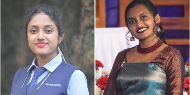 ಮಂಗಳೂರು ವಿವಿ ಪರೀಕ್ಷೆಯಲ್ಲಿ ಅಕ್ಷಯ ಕಾಲೇಜು ಪುತ್ತೂರಿಗೆ 2 ರ್ಯಾಂಕ್…!!!