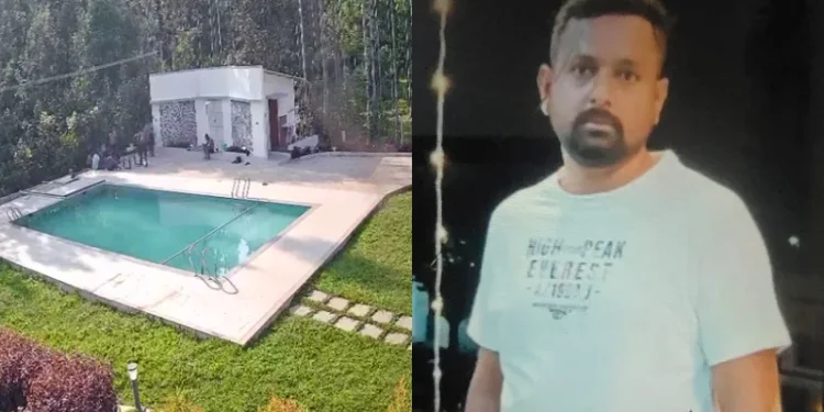 ಸ್ವಿಮ್ಮಿಂಗ್ ಪೂಲ್ಗೆ ಧುಮುಕಿದಾಗ ಬೆನ್ನುಮೂಳೆಗೆ ಘಾಸಿ – ಮೊಬೈಲ್ ಶಾಪ್ ಮಾಲೀಕ ಸಾವು