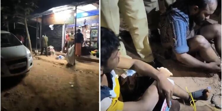 ಅಂಗಡಿ ಕಳವುಗೈಯುತ್ತಿದ್ದಾಗಲೇ ಕಳ್ಳರನ್ನು ಹಿಡಿದ ಊರವರು