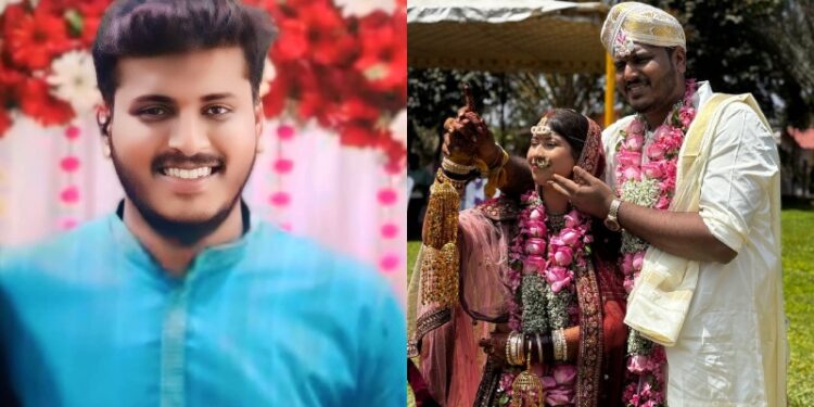 ಹೃದಯ ವಿದ್ರಾವಕ ಘಟನೆ; 3 ದಿನದ ಹಿಂದೆ ಮದುವೆ ಆಗಿದ್ದ ಯುವಕ ನಿಧನ