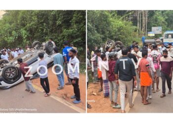 ಪುತ್ತೂರು: ಕಾರುಗಳ ನಡುವೆ ಡಿಕ್ಕಿ…!!!!