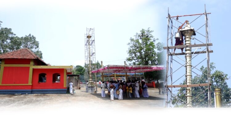 ಪಾಂಡವರ ಕಲ್ಲು: ಗರೋಡಿ ಜಾತ್ರೆ: ನೂತನ ಧ್ವಜಸ್ತಂಬದ ಪುನರ್ ಪ್ರತಿಷ್ಠಾ ಮಹೋತ್ಸವ..!!!