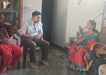 ಸೌಜನ್ಯ ನ್ಯಾಯಕ್ಕಾಗಿ ಹೋರಾಟ ನಡೆಸುತ್ತೇನೆ – ಸೌಜನ್ಯ ಮನೆಗೆ ಭೇಟಿ ನೀಡಿದ ಚಲನಚಿತ್ರ ನಟ ಚೇತನ್ ಅಹಿಂಸಾ ..!!!