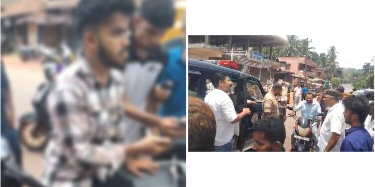 ವಿಟ್ಲ: ಯುವತಿಯರ ಮೊಬೈಲ್ ಸಂಖ್ಯೆ ಪಡೆದು ಅಶ್ಲೀಲ ಮೆಸೇಜ್ : ಭೇಟಿಯಾಗಲು ಬಂದು ಸ್ಥಳೀಯರ ಕೈಗೆ ಲಾಕ್..!!!