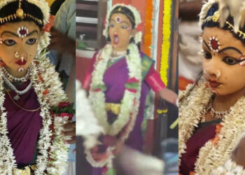 ತನ್ನಿಮಾನಿಗ ದೈವದ ರೂಪದಲ್ಲಿ ಹೆಜ್ಜೆ ಹಾಕಿದ 11 ವರ್ಷದ ಬಾಲಕ..!!