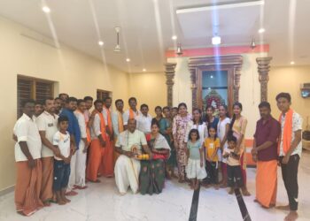 ಶ್ರೀ ಶಾರದಾಂಭ ಭಜನಾ ಮಂದಿರದಲ್ಲಿ ಸೈನಿಕರಿಗಾಗಿ ವಿಶೇಷ ಪ್ರಾರ್ಥನೆ..!!!