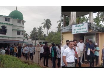 ಬಂಟ್ವಾಳ: ಅಬ್ದುಲ್ ರಹಿಮಾನ್ ಬರ್ಬರ ಹತ್ಯೆ ಪ್ರಕರಣ : ಕುತ್ತಾರು ಮದನಿನಗರ ಮಸೀದಿಗೆ ಆಗಮಿಸಿದ ರಹಿಮಾನ್ ಮೃತದೇಹ..!!