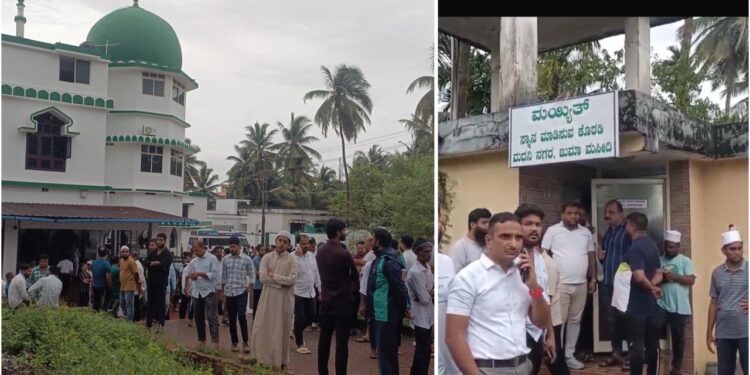ಬಂಟ್ವಾಳ: ಅಬ್ದುಲ್ ರಹಿಮಾನ್ ಬರ್ಬರ ಹತ್ಯೆ ಪ್ರಕರಣ : ಕುತ್ತಾರು ಮದನಿನಗರ ಮಸೀದಿಗೆ ಆಗಮಿಸಿದ ರಹಿಮಾನ್ ಮೃತದೇಹ..!!