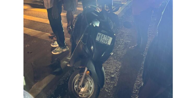 ಪುತ್ತೂರು: ಸಂಪ್ಯದಲ್ಲಿ ಹಿಟ್ & ರನ್: ಆಕ್ಟಿವಾ ಸವಾರ ಗಂಭೀರ..!!!!