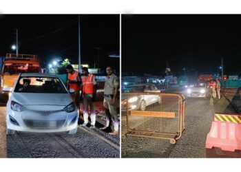 ಅಹಿತಕರ ಘಟನೆ ನಡೆಯದಂತೆ ಪೊಲೀಸರ ಮುನ್ನೆಚ್ಚರಿಕೆ: ಉಪ್ಪಿನಂಗಡಿಯಲ್ಲಿ ವಾಹನಗಳ ಪರಿಶೀಲನೆ..!!