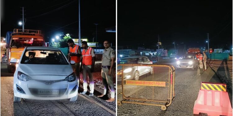 ಅಹಿತಕರ ಘಟನೆ ನಡೆಯದಂತೆ ಪೊಲೀಸರ ಮುನ್ನೆಚ್ಚರಿಕೆ: ಉಪ್ಪಿನಂಗಡಿಯಲ್ಲಿ ವಾಹನಗಳ ಪರಿಶೀಲನೆ..!!