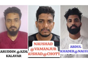 ಸುಹಾಸ್ ಶೆಟ್ಟಿ ಕೊಲೆ ಪ್ರಕರಣ: ಮತ್ತೆ ಮೂವರು ಆರೋಪಿಗಳ ಸೆರೆ..!!