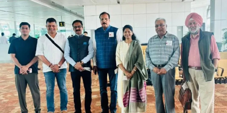 ಮಾಸ್ಕೋ: ಭಾರತದ ಸಂಸದರ ನಿಯೋಗ ಏರ್​ಪೋರ್ಟ್​ನಲ್ಲಿ ಇಳಿಯುವ ವೇಳೆ ಡ್ರೋನ್ ದಾಳಿ..!!!