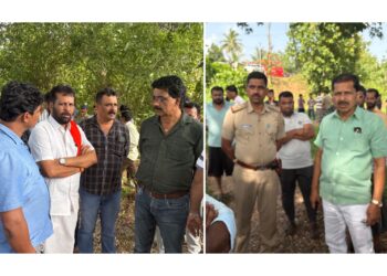 ಪಾಣೆಮಂಗಳೂರು : ನಗರಸಭಾ ಸದಸ್ಯನ ಬೈಕ್ ಮೊಬೈಲ್ ಸೇತುವೆ ಬಳಿ ಪತ್ತೆ ಹಿನ್ನಲೆ: ಸ್ಥಳಕ್ಕೆ ಸಂಜೀವ ಮಠoದೂರು, ಪುತ್ತಿಲ ಭೇಟಿ..!!!