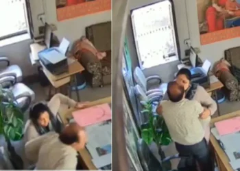 ಸ್ಕೂಲ್‌ನಲ್ಲಿ ಶಿಕ್ಷಕಿಯೊಂದಿಗೆ ಹೆಡ್‌ ಮಾಸ್ಟರ್‌ ಕಿಸ್ಸಿಂಗ್‌, ರೊಮ್ಯಾನ್ಸ್;‌ ವಿಡಿಯೋ ವೈರಲ್‌..!!