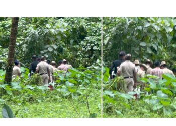 ಧರ್ಮಸ್ಥಳದಲ್ಲಿ ಶವಗಳನ್ನು ಹೂತಿಟ್ಟ ಪ್ರಕರಣ : ಸ್ಥಳ ಮಹಜರು ಆರಂಭಿಸಿದ ಎಸ್‌.ಐ.ಟಿ : ಪೊದೆಗಳನ್ನು ತೋರಿಸುತ್ತಿರುವ ಸಾಕ್ಷಿ ದೂರುದಾರ..!!!!