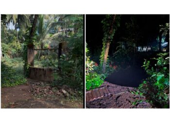 ಪುತ್ತೂರು: ಧಾರಾಕಾರ ಮಳೆಯಿಂದ ಮನೆಯೊಂದರ ಬಾವಿ ಕುಸಿತ ..!!!