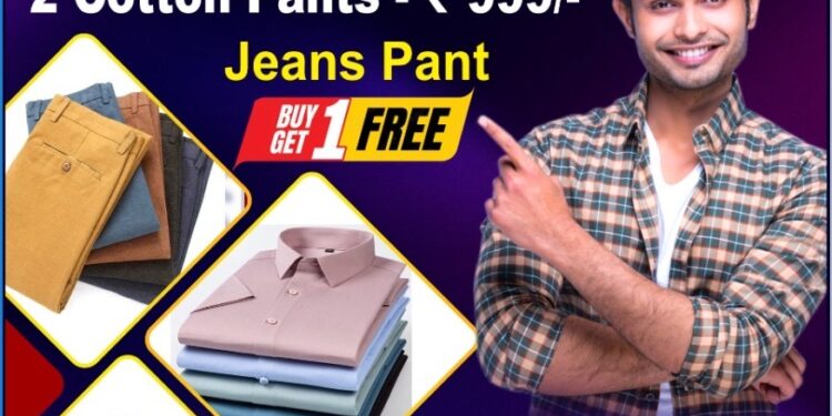 ರಧನ್ ಕಲೆಕ್ಷನ್ಸ್ ನಲ್ಲಿ ಮಾನ್ಸೂನ್ ಆಫರ್: 3 Shirt ಗೆ 999/- | Jeans Pant ಒಂದು ಕೊಂಡರೆ ಇನ್ನೊಂದು ಉಚಿತ….!!!