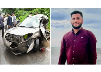 ಭೀಕರ ರಸ್ತೆ ಅಪಘಾತ: ಪಾವೂರು ನಿವಾಸಿ ನೌಫಲ್ ಸ್ಥಳದಲ್ಲೇ ಮೃತ್ಯು..!!!