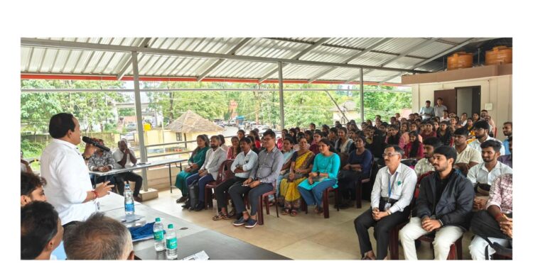 (ಆ. 01/02) ಆಳ್ವಾಸ್ನಲ್ಲಿ ನಡೆಯಲಿರುವ ಬೃಹತ್ ಉದ್ಯೋಗ ಮೇಳದಲ್ಲಿ ಭಾಗವಹಿಸುವ ಮೂಲಕ ಉದ್ಯೋಗ ಗಿಟ್ಟಿಸಿಕೊಳ್ಳಿ; ಅಶೋಕ್ ರೈ