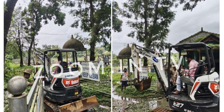 ಧರ್ಮಸ್ಥಳ: ಮೊದಲ ಪಾಯಿಂಟ್ ಉತ್ಖನನದಲ್ಲಿ ಏನೂ ಸಿಗದ ಹಿನ್ನಲೆ : ಜೆಸಿಬಿ ಸ್ಥಳಕ್ಕೆ ಆಗಮನ..!!
