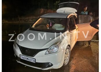 ಪುತ್ತೂರು : ನಿಯಂತ್ರಣ ತಪ್ಪಿ ಕಾರು ಪಲ್ಟಿ: ಗಾಯಾಳು ಆಸ್ಪತ್ರೆಗೆ ದಾಖಲು..!!