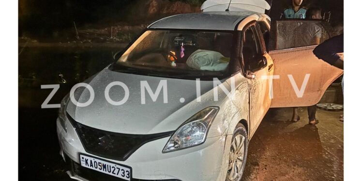 ಪುತ್ತೂರು : ನಿಯಂತ್ರಣ ತಪ್ಪಿ ಕಾರು ಪಲ್ಟಿ: ಗಾಯಾಳು ಆಸ್ಪತ್ರೆಗೆ ದಾಖಲು..!!