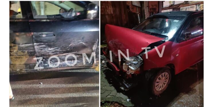 ವಿಟ್ಲ: ಕಾರುಗಳ ನಡುವೆ ಡಿಕ್ಕಿ..!!!