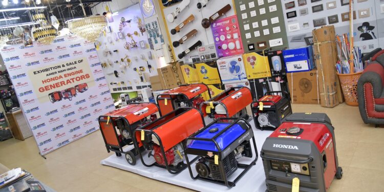 ಗ್ರಾಹಕರ ಸ್ಪಂದನೆಗೆ ಪೂರಕವಾಗಿ ಜನರೇಟರ್ ಮಾಹಿತಿ, ಪ್ರದರ್ಶನ, ಮಾರಾಟ ದಿನ ವಿಸ್ತರಣೆ | ಇಎಂಐ ಸೌಲಭ್ಯದೊಂದಿಗೆ ಆಗಸ್ಟ್ 15ರವರೆಗೆ ಪಶುಪತಿ ಲೈಟ್ಸ್, ಫ್ಯಾನ್ಸ್, ಎಲೆಕ್ಟ್ರಿಕಲ್ಸ್’ನಲ್ಲಿ ಜನರೇಟರ್ ಮೇಳ..!!