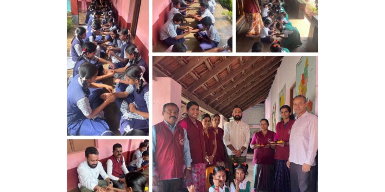 ಶ್ರೀ ಕೃಷ್ಣ ವಿದ್ಯಾ ಸಂಸ್ಥೆಗಳು ಪಟ್ಟೆಯಲ್ಲಿ ರಕ್ಷಾ ಬಂಧನ..!!